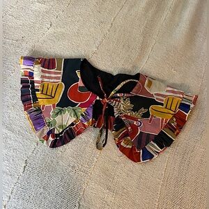 Colorful cotton collar